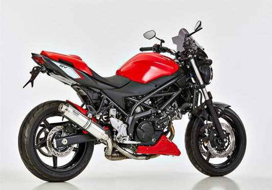 HURRIC Supersport Auspuff passend für SUZUKI SV 650 2016-2024 - Kama Bike Parts