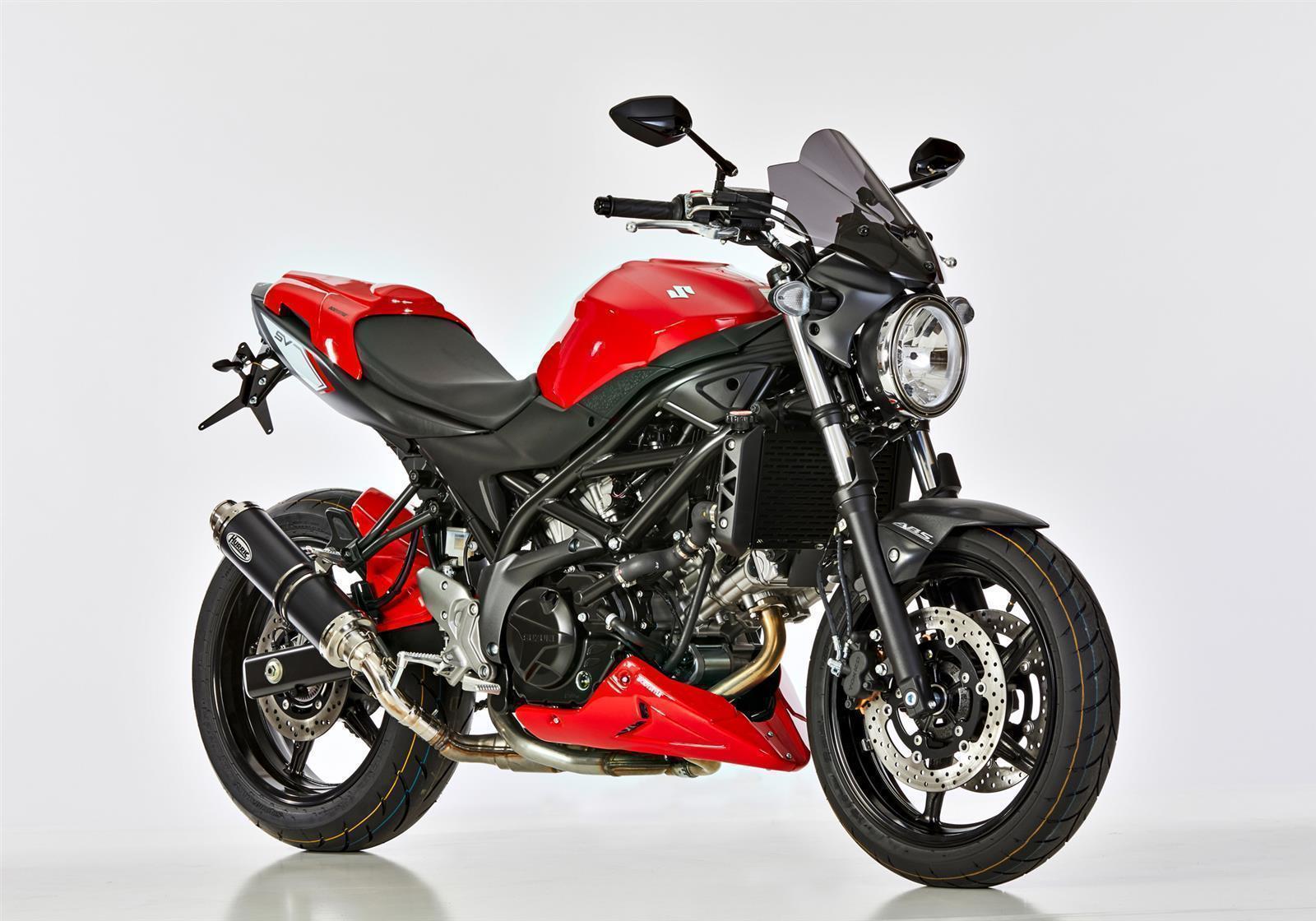 HURRIC Supersport Auspuff passend für SUZUKI SV 650 X 2018-2024 - Kama Bike Parts