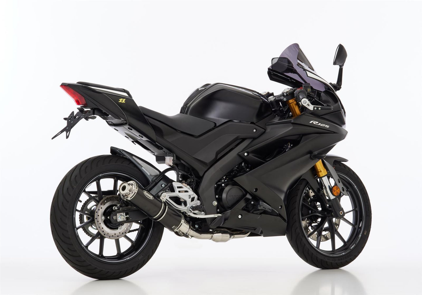 HURRIC Supersport Auspuff passend für Yamaha MT-125 2021-2024 - Kama Bike Parts