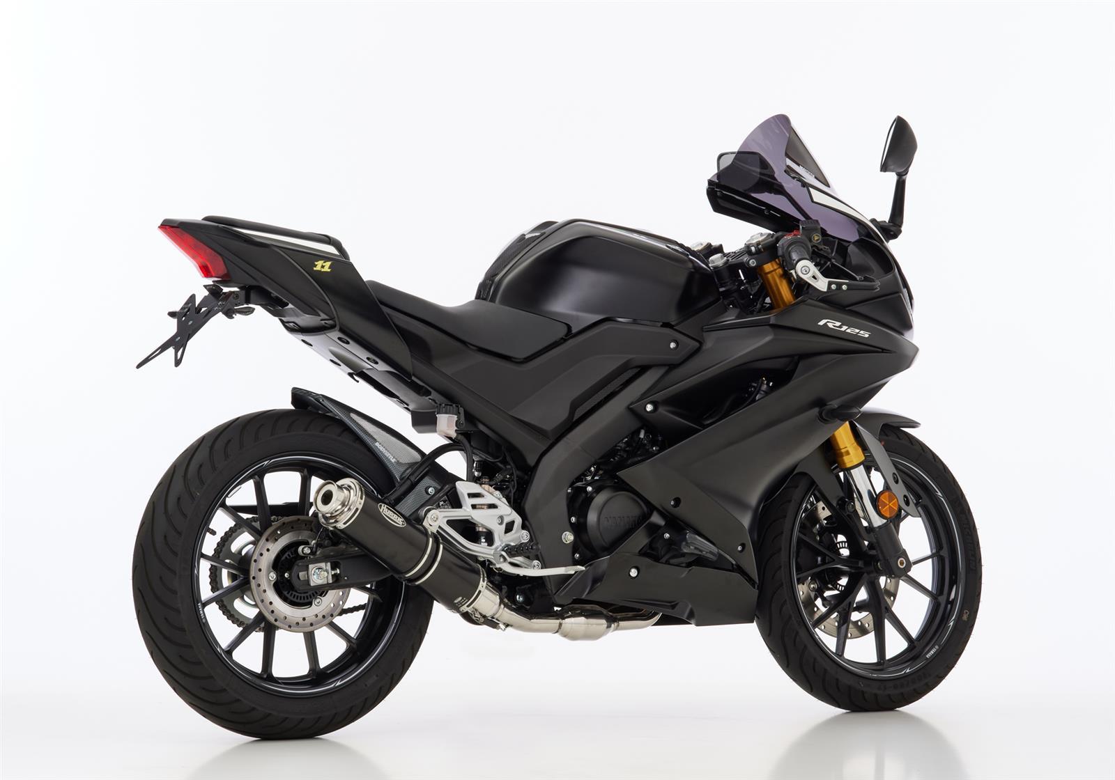 HURRIC Supersport Auspuff passend für Yamaha YZF-R125 2021-2024 - Kama Bike Parts