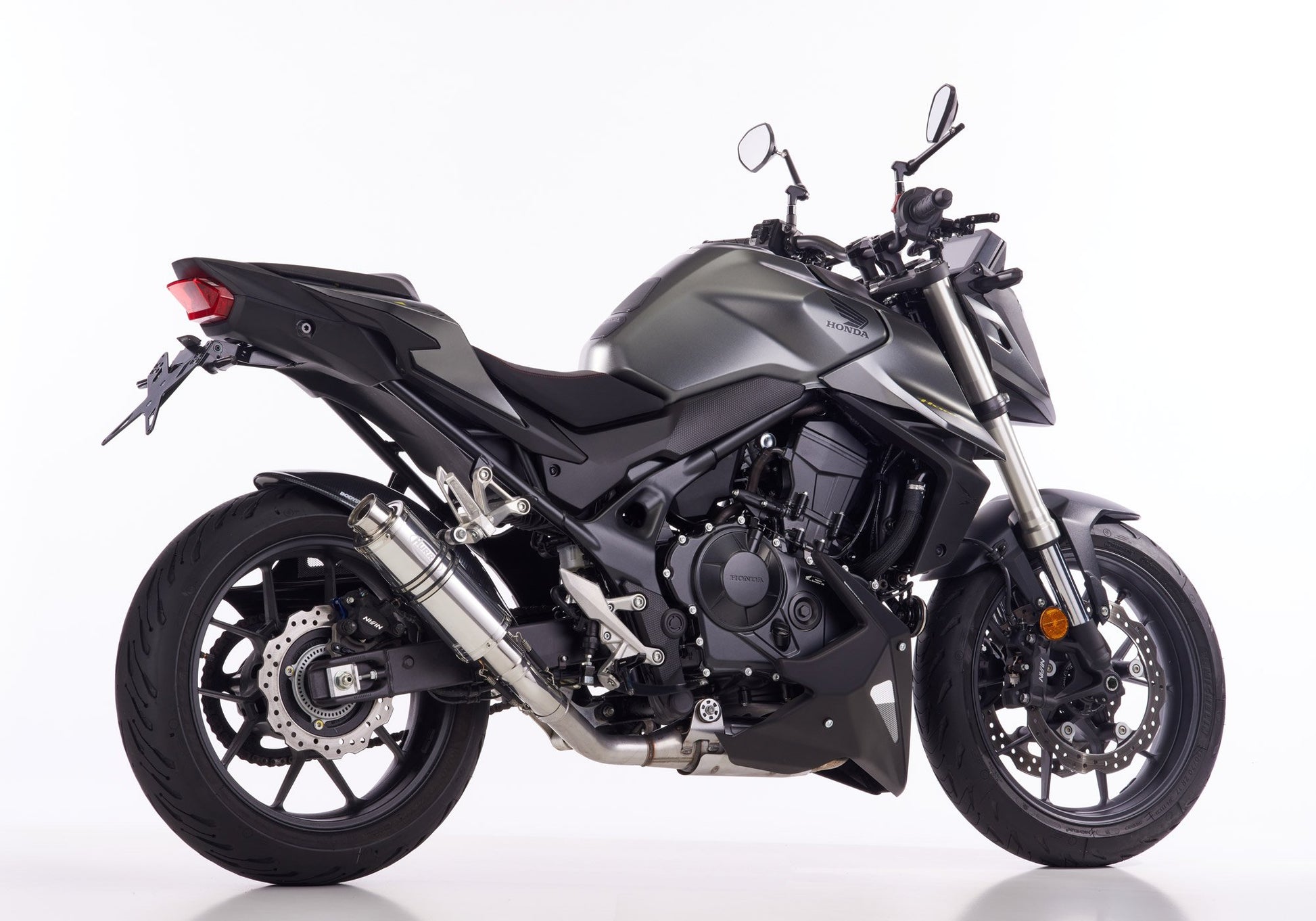 HURRIC Supersport Auspuff Super Short passend für Honda CB750 Hornet 2023-2024 - Kama Bike Parts