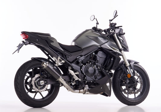 HURRIC Supersport Auspuff Super Short passend für Honda CB750 Hornet 2023-2024 - Kama Bike Parts
