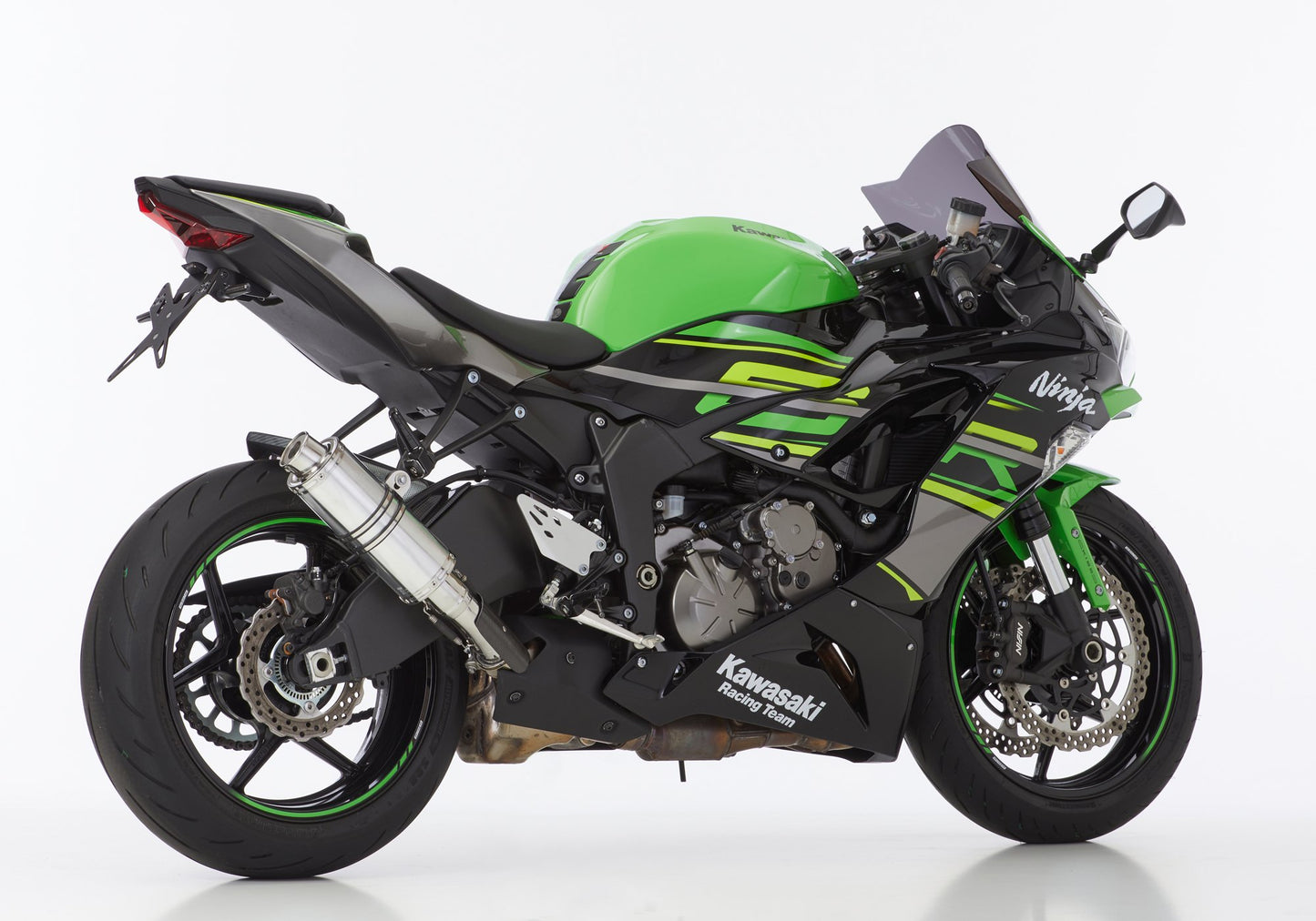 HURRIC Supersport Auspuff Super Short passend für Kawasaki ZX-6R 2019-2020 - Kama Bike Parts