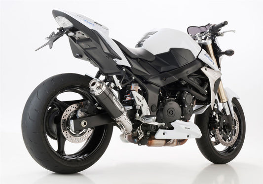 HURRIC Supersport Auspuff Super Short passend für SUZUKI GSR 750 2011-2016 - Kama Bike Parts