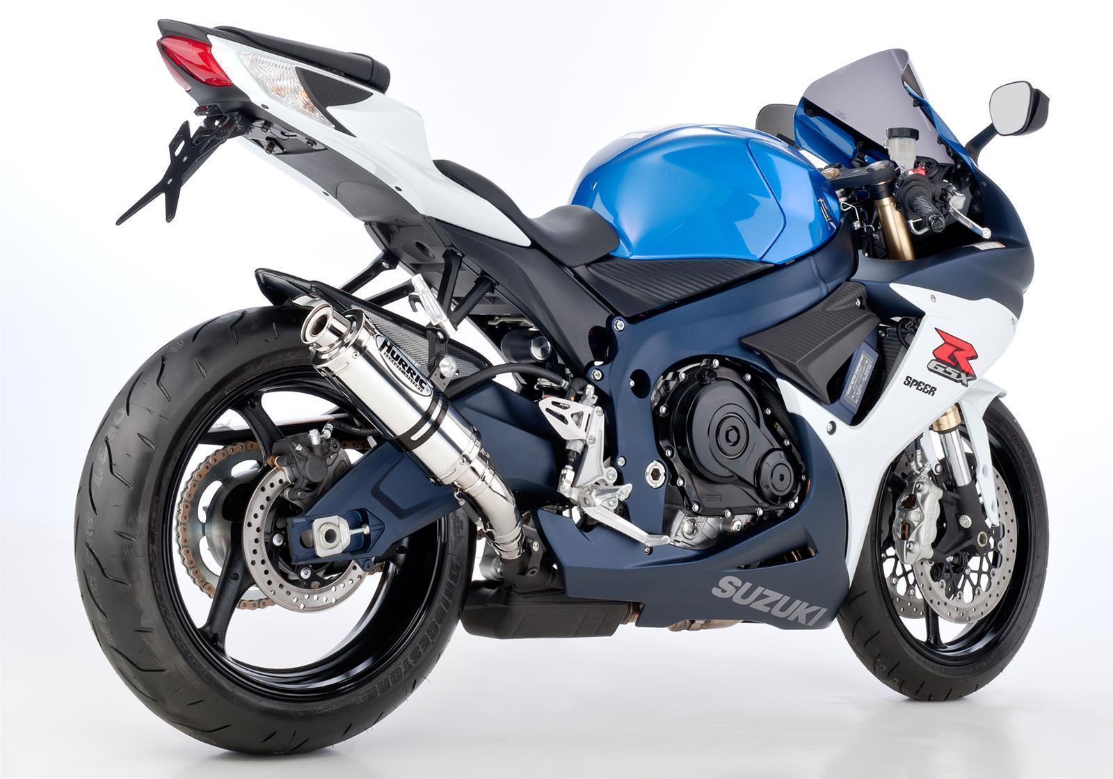 HURRIC Supersport Auspuff Super Short passend für SUZUKI GSX-R 600 2011-2016 - Kama Bike Parts