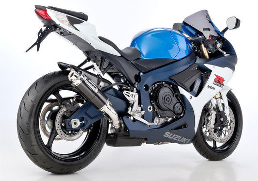 HURRIC Supersport Auspuff Super Short passend für SUZUKI GSX-R 600 2011-2016 - Kama Bike Parts