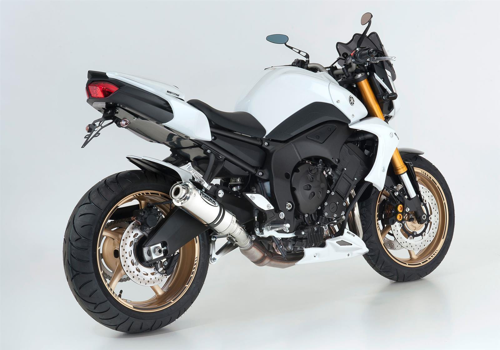 HURRIC Supersport Auspuff Super Short passend für Yamaha FZ8 2010-2016 - Kama Bike Parts
