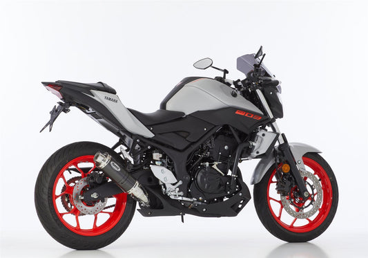 HURRIC Supersport Auspuff Super Short passend für Yamaha MT-03 2016-2021 - Kama Bike Parts