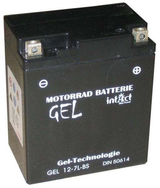 Gel Batterie YTX7L-BS Intact - Kama Bike Parts