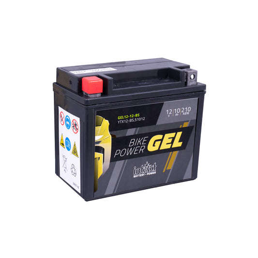 INTACT Bike Power GEL Batterie YTX12-BS - Kama Bike Parts