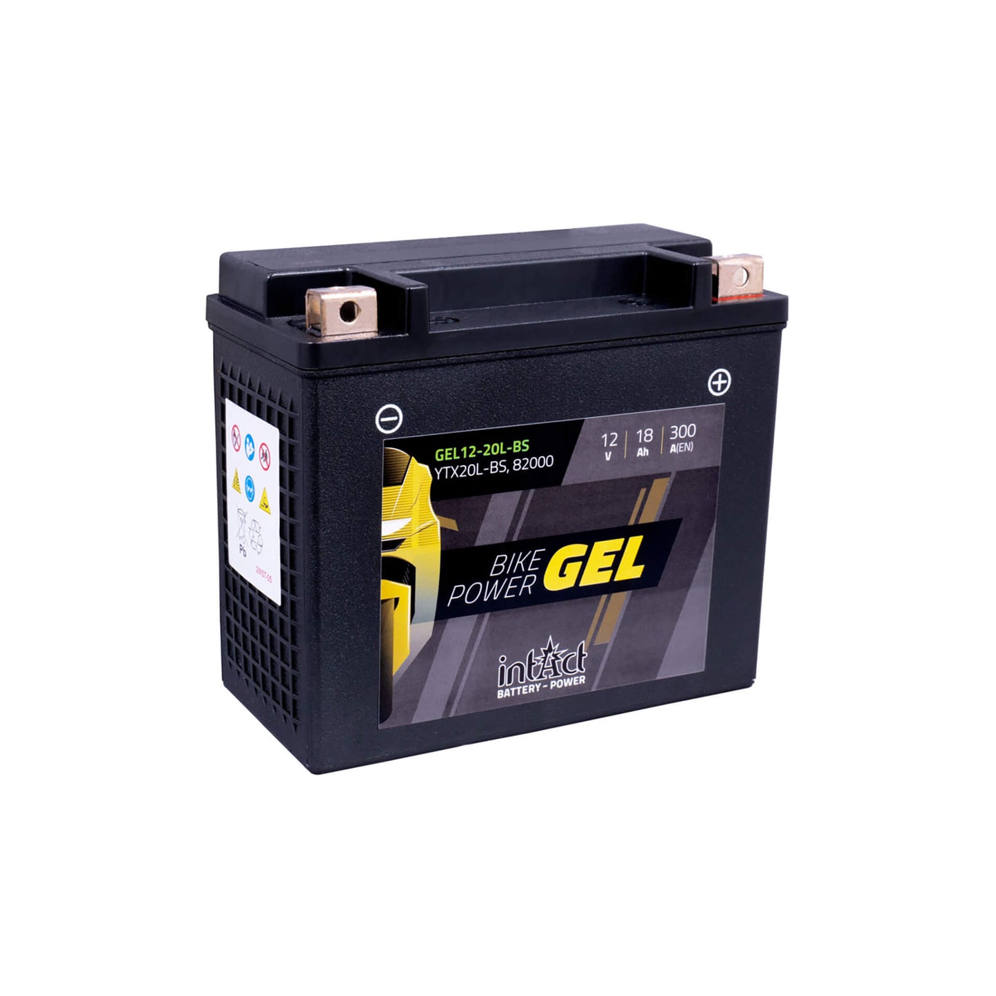 INTACT Bike Power GEL Batterie YTX20L-BS - Kama Bike Parts