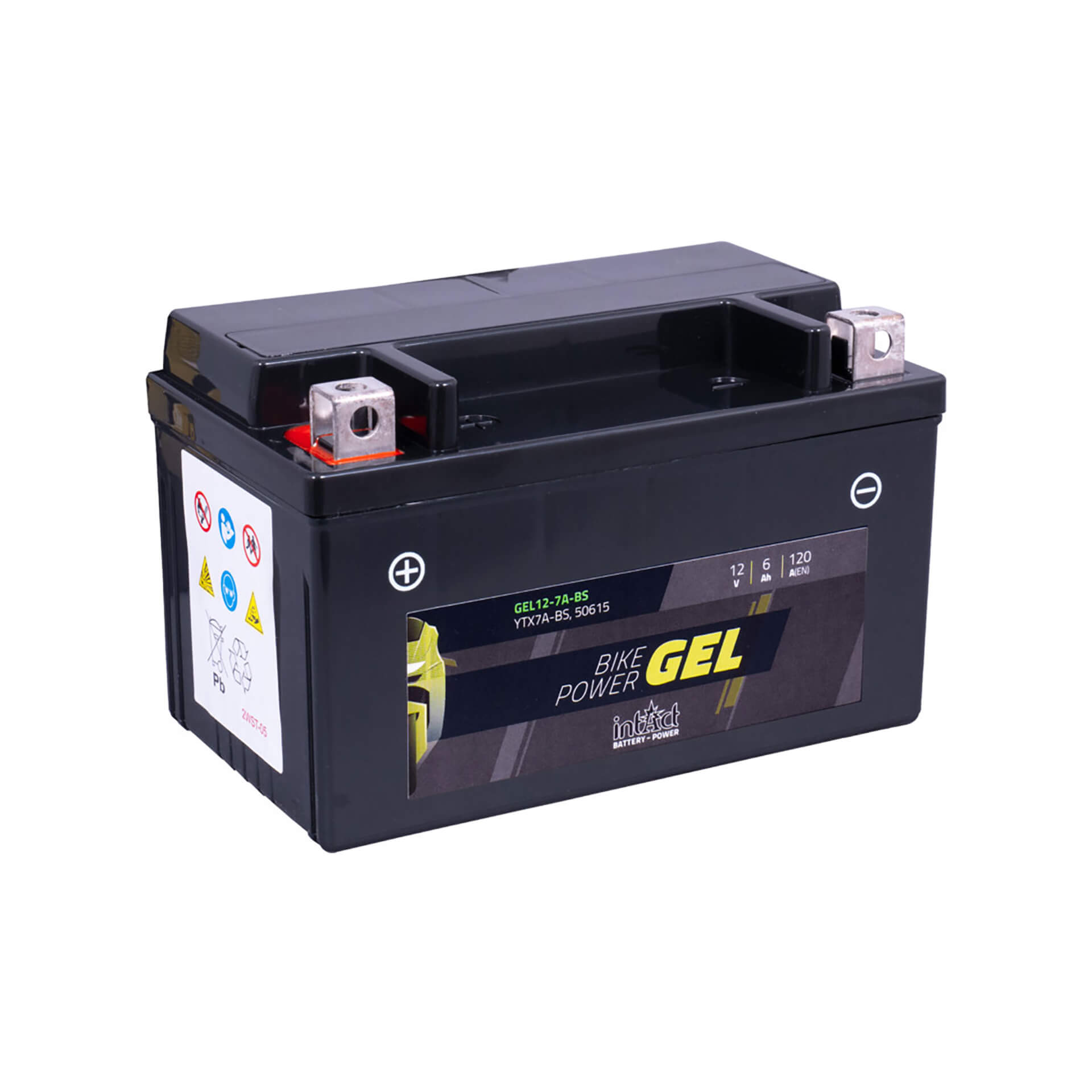 INTACT Bike Power GEL Batterie YTX7A-BS - Kama Bike Parts