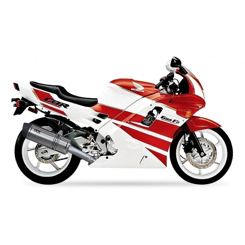 Auspuff HEXOVAL XTREM Evolution passend für Honda CBR 600 F 1991-1998 (PC 25/31) - Kama Bike Parts