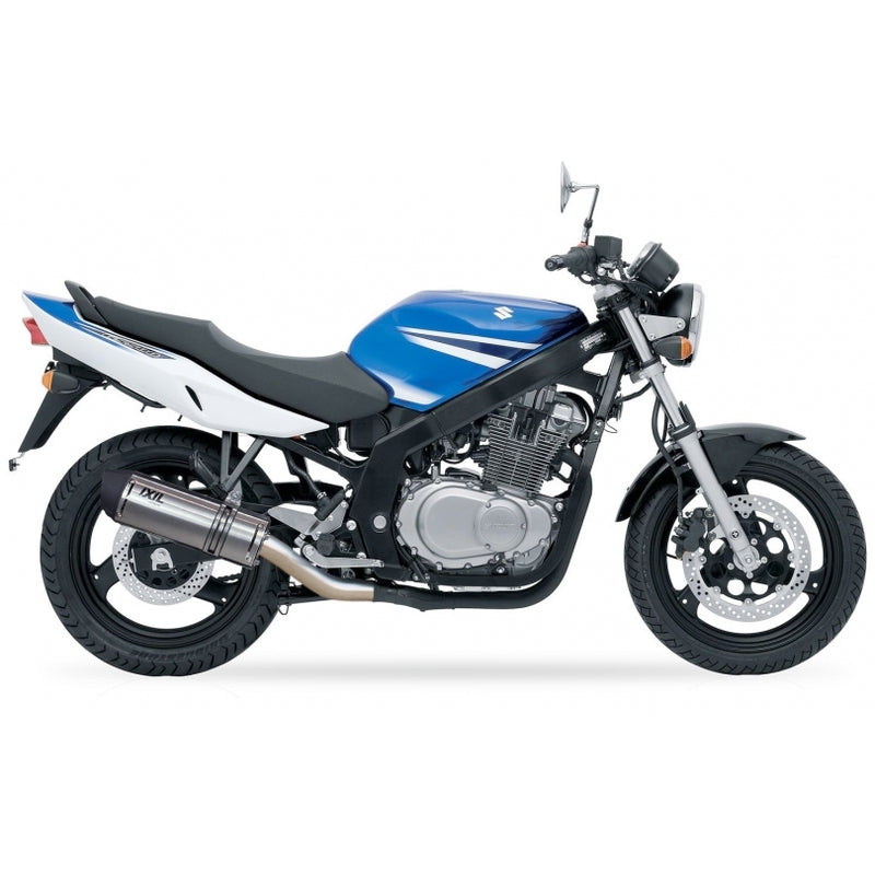 Auspuff HEXOVAL XTREM Evolution passend für Suzuki GS 500 E 1989-2000 GS 500 F 2004-2009 - Kama Bike Parts