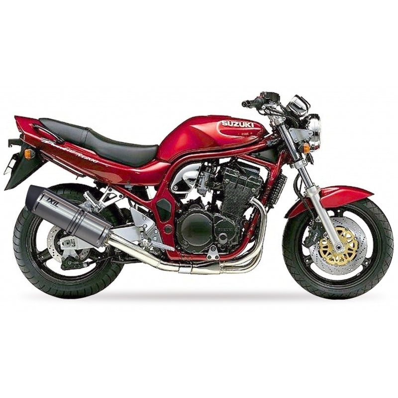 Auspuff HEXOVAL XTREM Evolution passend für Suzuki GSF 1200 Bandit 1996-2000 - Kama Bike Parts