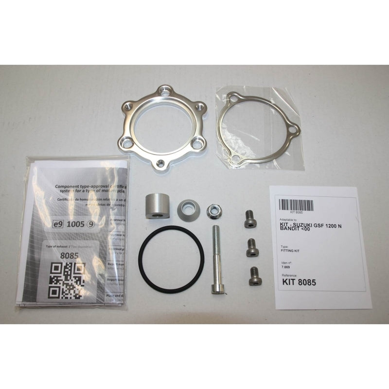 Auspuff HEXOVAL XTREM Evolution passend für Suzuki GSF 1200 Bandit 1996-2000 - Kama Bike Parts