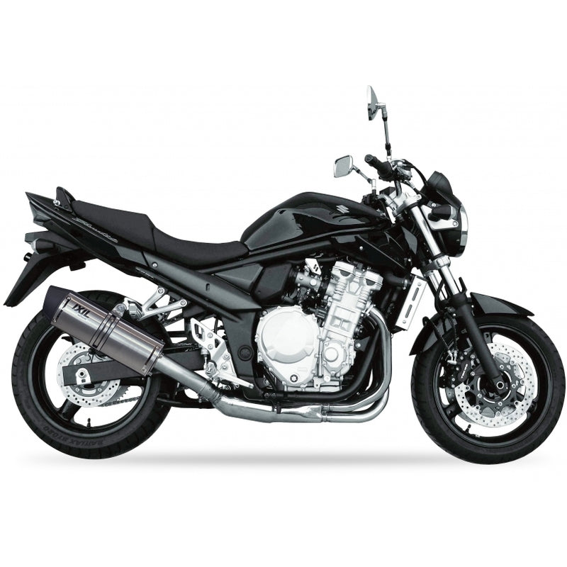 Auspuff HEXOVAL XTREM Evolution passend für Suzuki GSF 650 2007-2015 GSX 650 F 2008-2015 - Kama Bike Parts