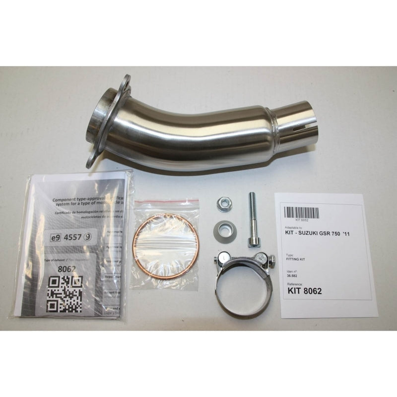 Auspuff HEXOVAL XTREM Evolution passend für Suzuki GSX-S 750 2016- GSR 750 2011-2017 - Kama Bike Parts