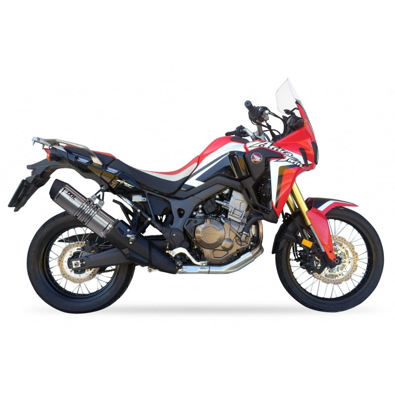 HEXOVAL XTREM Auspuff passend für Honda CRF 1000 L Africa Twin 2016-2019 - Kama Bike Parts