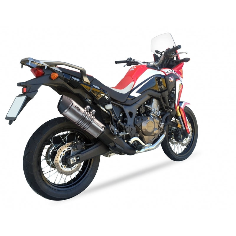 HEXOVAL XTREM Auspuff passend für Honda CRF 1000 L Africa Twin 2016-2019 - Kama Bike Parts
