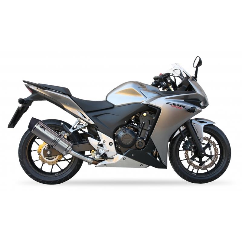 HEXOVAL XTREM Evolution Auspuff passend für Honda CBR 500 R / CB 500 F 2013-2018 - Kama Bike Parts