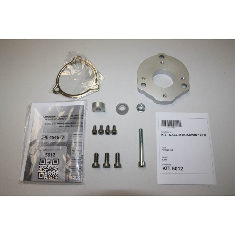 IXIL Auspuff HEXOVAL Evolution passend für Daelim VJF 125 R Roadwin 2007-2015 - Kama Bike Parts
