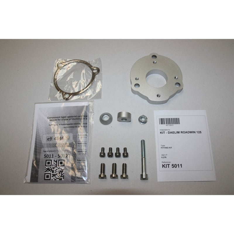 IXIL Auspuff HEXOVAL XTREM Evolution passend für Daelim VJ 125 Roadwin - Kama Bike Parts