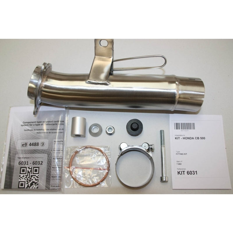 IXIL Auspuff HEXOVAL XTREM Evolution passend für Honda CB 500 CB 500 S - Kama Bike Parts