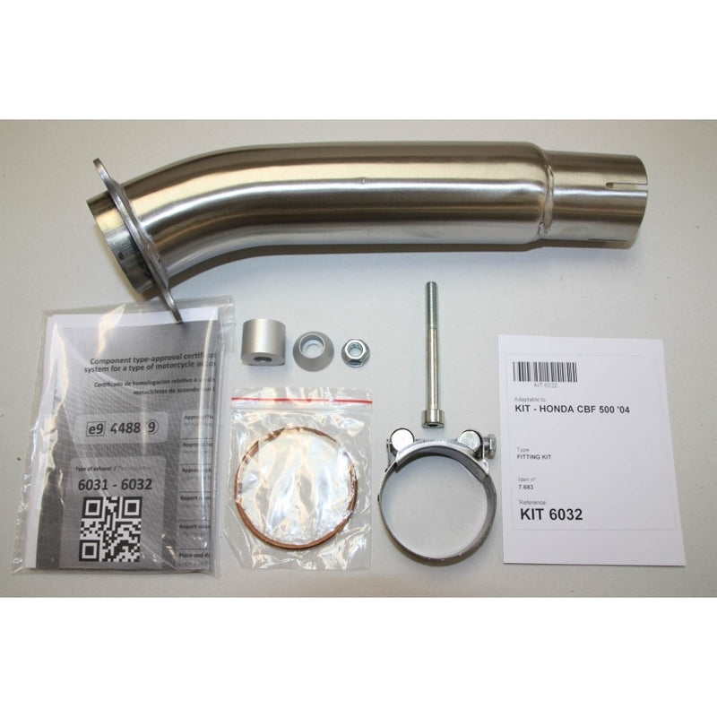 IXIL Auspuff HEXOVAL XTREM Evolution passend für Honda CBF 500 2004-2011 - Kama Bike Parts