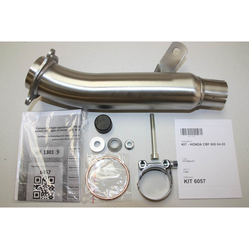 IXIL Auspuff HEXOVAL XTREM Evolution passend für Honda CBF 600 N/S 2004-2011 - Kama Bike Parts