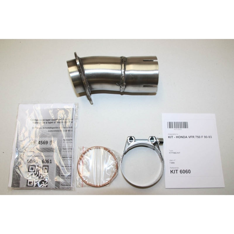 IXIL Auspuff HEXOVAL XTREM Evolution passend für Honda VFR 750 F 1990-1993 - Kama Bike Parts