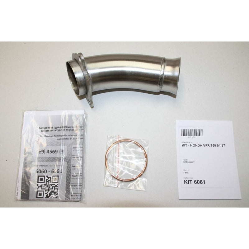 IXIL Auspuff HEXOVAL XTREM Evolution passend für Honda VFR 750 F 1994-1997 - Kama Bike Parts