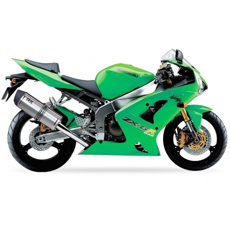 IXIL Auspuff HEXOVAL XTREM Evolution passend für Kawasaki ZX-6R Ninja 2003-2004 - Kama Bike Parts