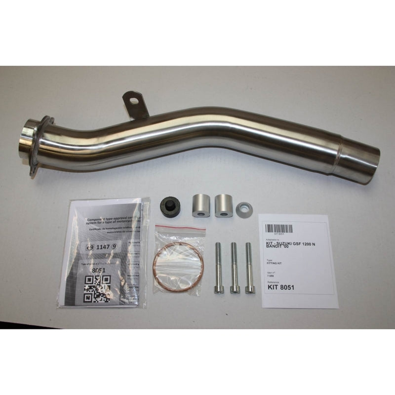 IXIL Auspuff HEXOVAL XTREM Evolution passend für Suzuki GSF 600 Bandit 2000-2004 - Kama Bike Parts