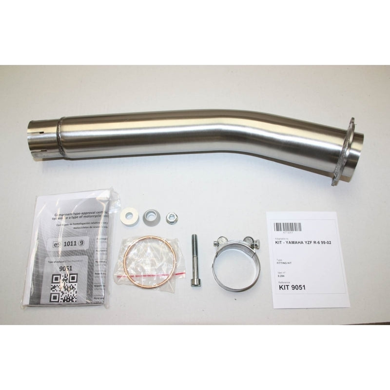 IXIL Auspuff HEXOVAL XTREM Evolution passend für Yamaha YZF-R6 1999-2002 (RJ 03) - Kama Bike Parts