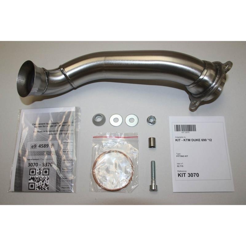IXIL Auspuff HEXOVAL XTREM passend für KTM 690 Duke 2012-2016 - Kama Bike Parts