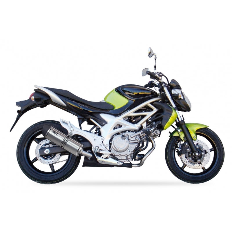 IXIL Auspuff HEXOVAL XTREM passend für Suzuki SFV 650 Gladius 2009-2015 - Kama Bike Parts