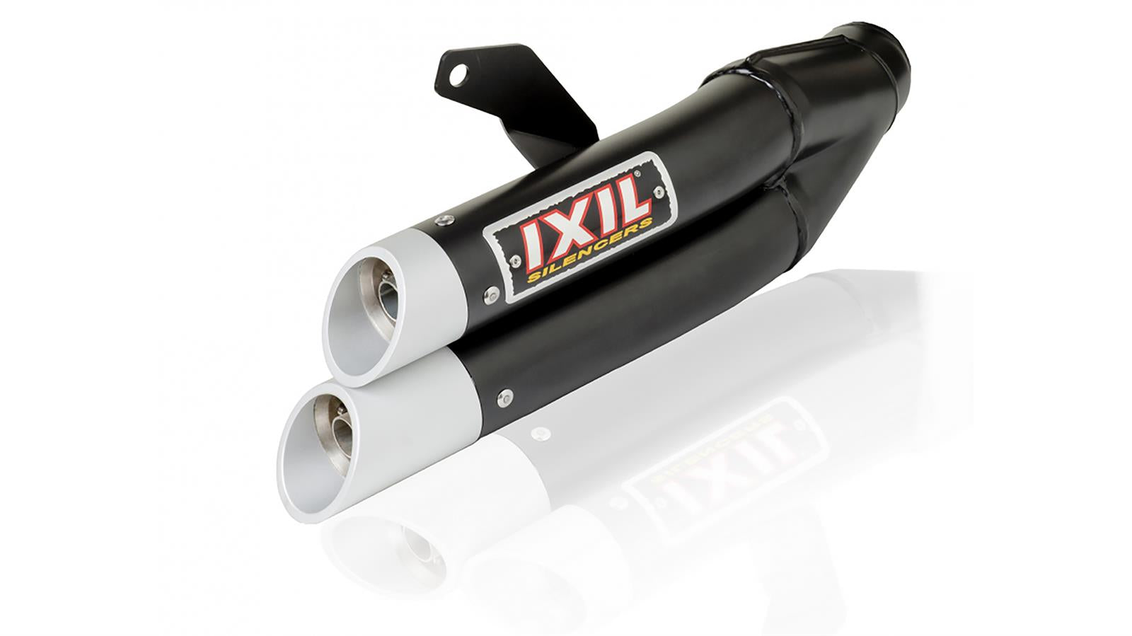 IXIL Auspuff Hyperlow black XL passend für Kawasaki Z 300 / Ninja 300 2013-2017 - Kama Bike Parts