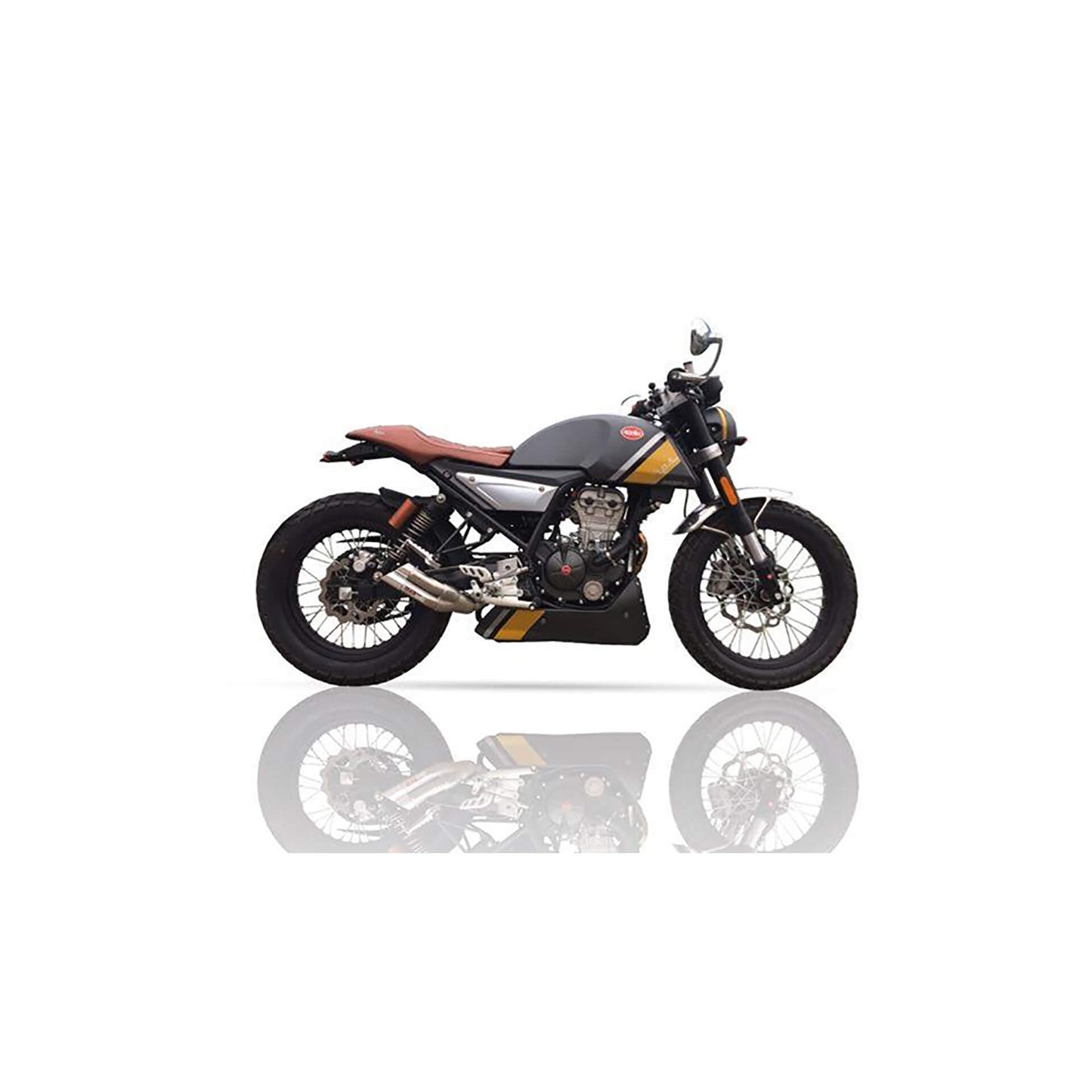 IXIL Hyperlow Auspuff passend für Mondial HPS 125i Dualexit - Kama Bike Parts