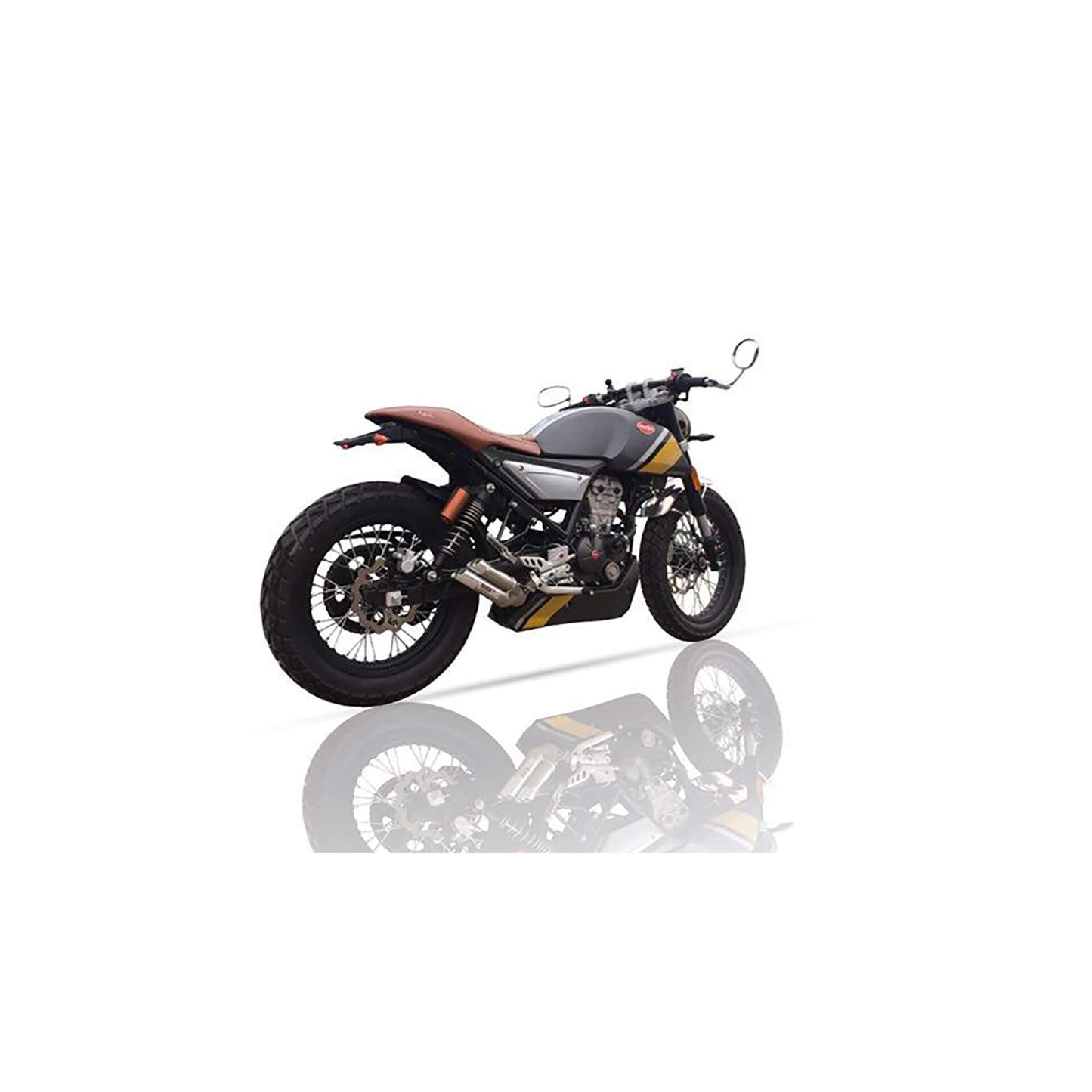 IXIL Hyperlow Auspuff passend für Mondial HPS 125i Dualexit - Kama Bike Parts