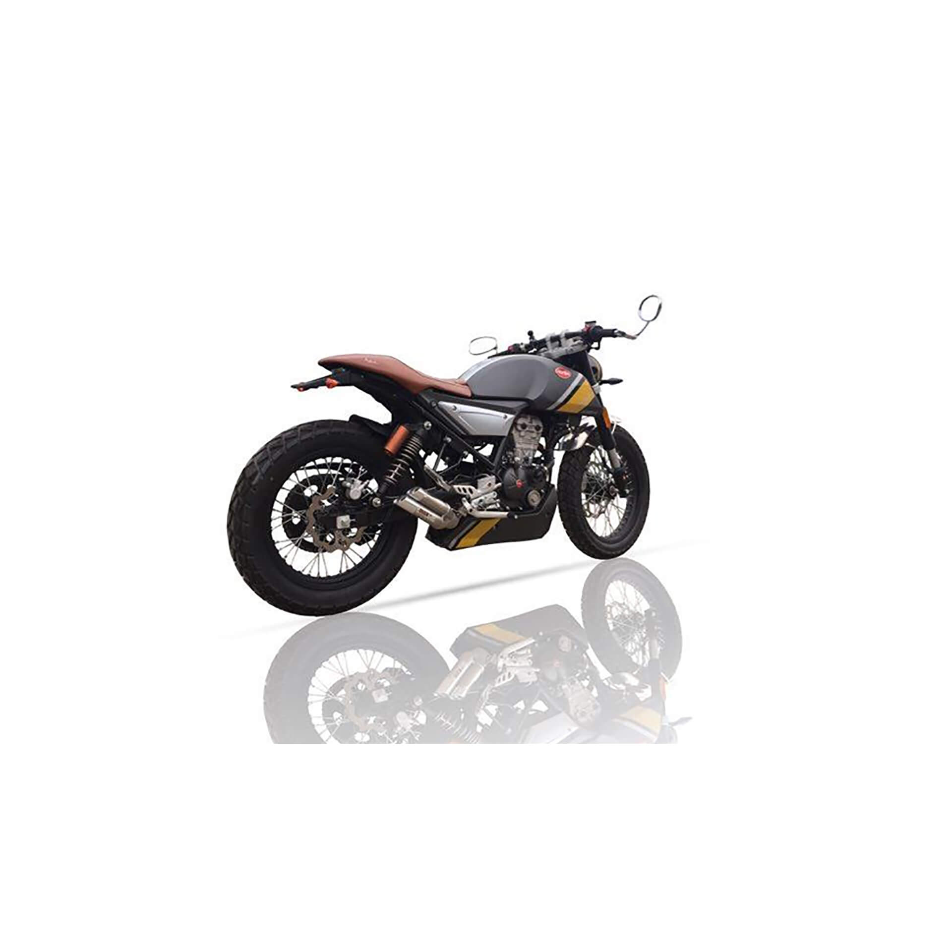 IXIL Hyperlow Auspuff passend für Mondial HPS 125i Dualexit - Kama Bike Parts
