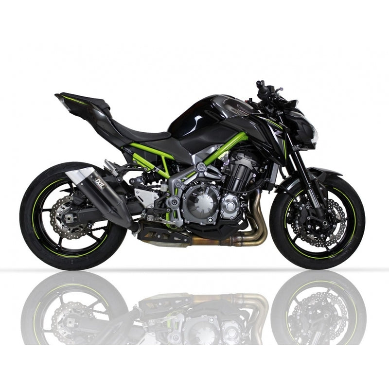 IXIL Hyperlow black XL Auspuff passend für Kawasaki Z 900 2017- (Euro4) - Kama Bike Parts