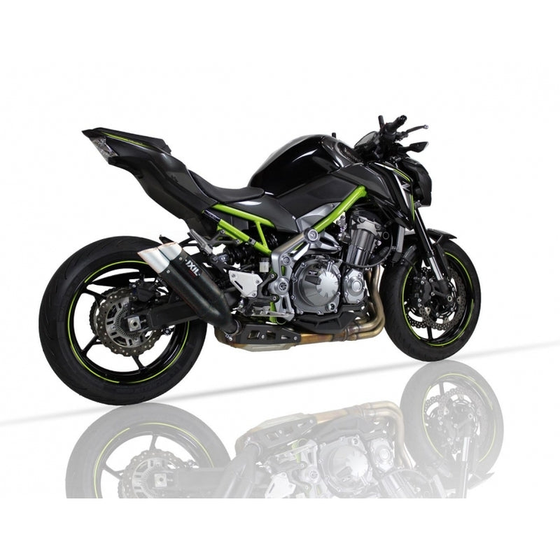 IXIL Hyperlow black XL Auspuff passend für Kawasaki Z 900 2017- (Euro4) - Kama Bike Parts