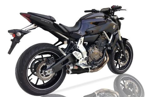 IXIL Hyperlow black XL Auspuff passend für Yamaha XSR 700 2016-2022 - Kama Bike Parts