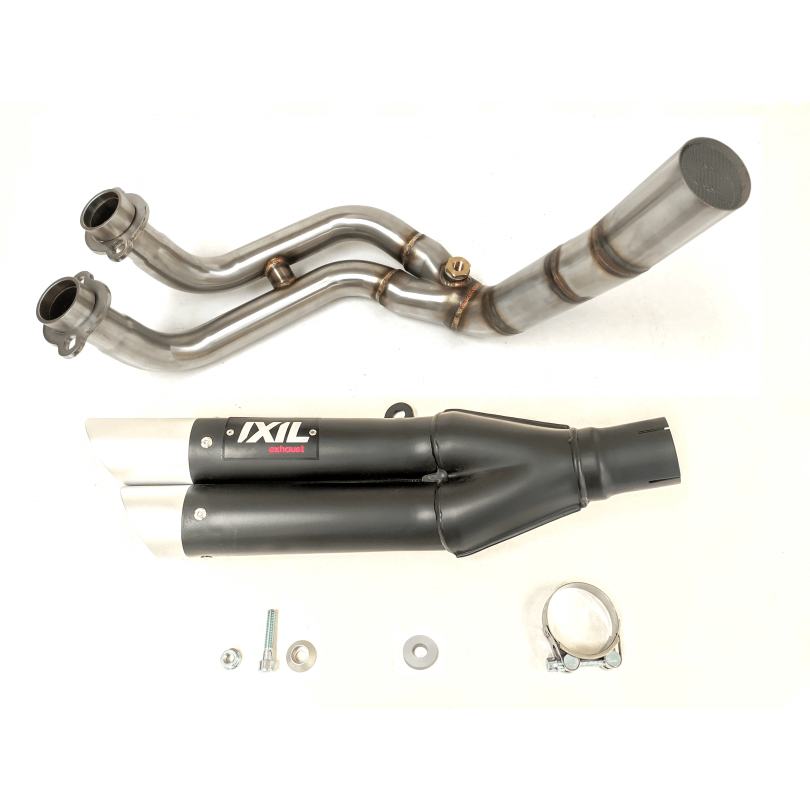 IXIL Hyperlow black XL Edelstahl-Auspuff für passend für Yamaha YZF-R7 2021-2024 - Kama Bike Parts