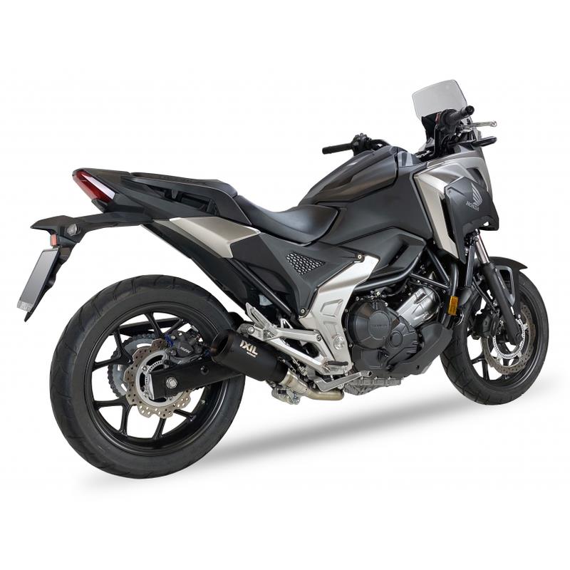 IXIL RB Edelstahl black Auspuff passend für HONDA NC 750 X 2021-2024 - Kama Bike Parts