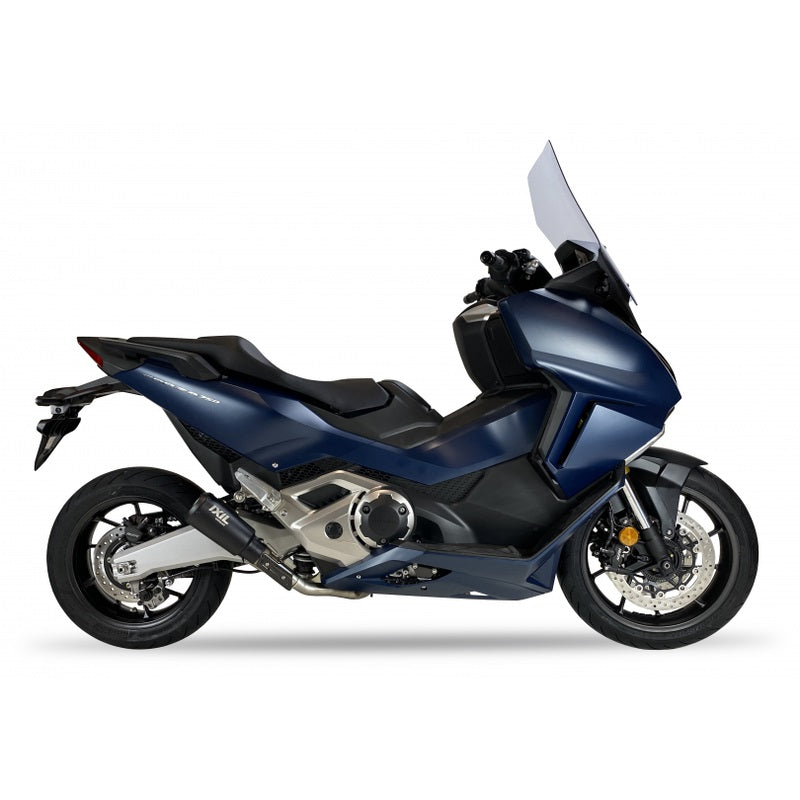 IXIL RB Edelstahl black Auspuff passend für HONDA X-ADV 750 2017-2024 - Kama Bike Parts