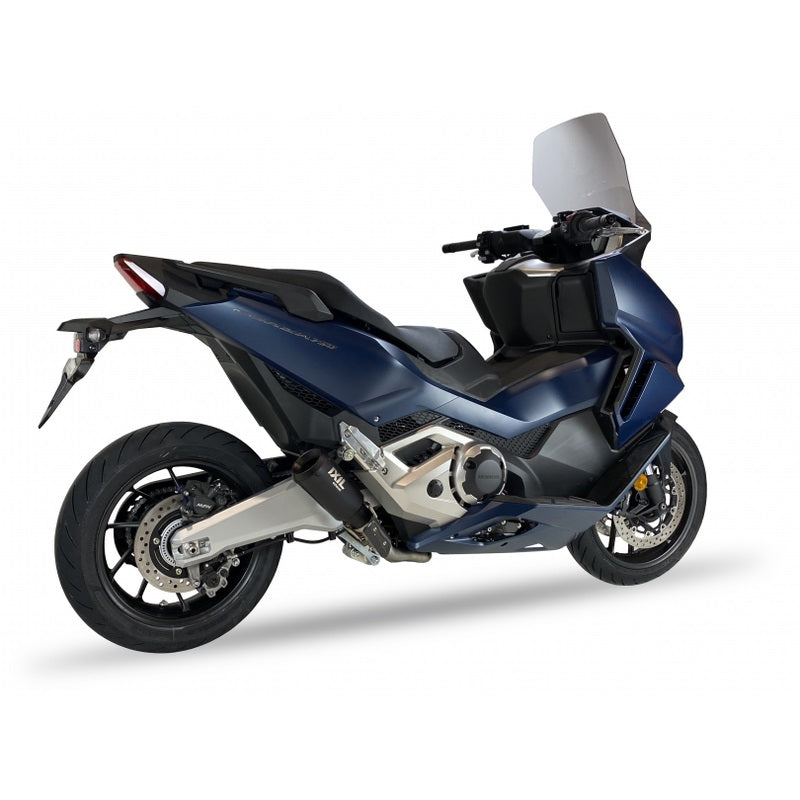 IXIL RB Edelstahl black Auspuff passend für HONDA X-ADV 750 2017-2024 - Kama Bike Parts