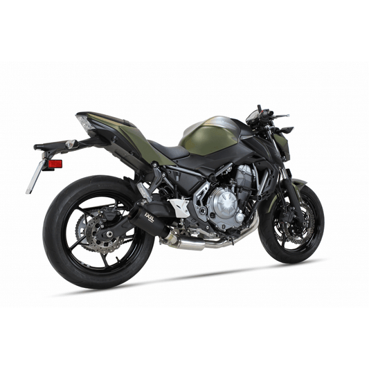IXIL RB Edelstahl black-Auspuff passend für Kawasaki Z 650/Ninja 650 2017-2019 - Kama Bike Parts