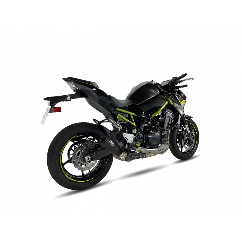 IXIL RB Edelstahl black Auspuff passend für Kawasaki Z 900 2020-2024 (ZR900F) - Kama Bike Parts